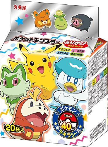 Furikake Pokemon, posypka mix 20x2,5g Marumiya