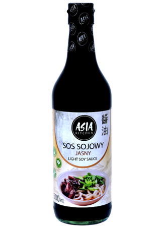 Jasny sos sojowy bezglutenowy 500ml Asia Kitchen