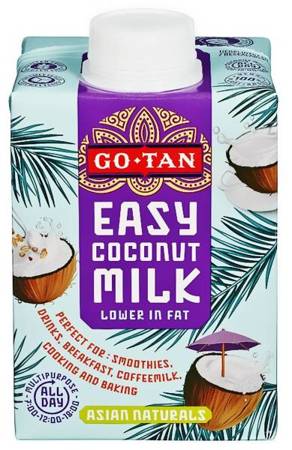 Mleko kokosowe (8%) niskotłuszczowe 500ml GO-TAN