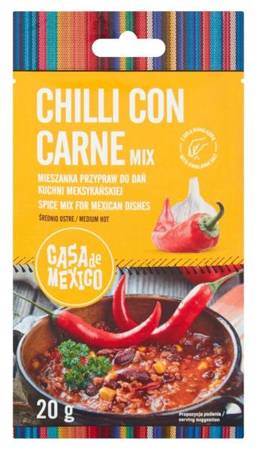 Przyprawa chilli con carne 20g Casa de Mexico
