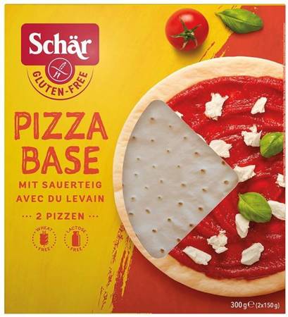 Spód do pizzy bezglutenowy 2x150g Schar